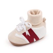 Tenisi albi cu crem cu ciorapel crem (marime disponibila: 3-6 luni (marimea 18 incaltaminte)) mdbxc3070-3-nw12.3-6 luni (marimea 18 incaltaminte)