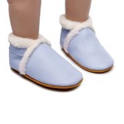 Pantofiori bleu imblaniti pentru fetite - Lulu LIXH00269-3-p34