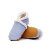 Pantofiori bleu imblaniti pentru fetite - Lulu LIXH00269-3-p34