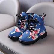 Ghete NEIMBLANITE albastre - Flowers LI629-5-bo4