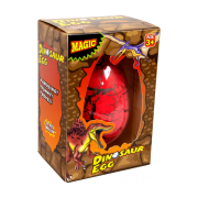 Jucarie Ou Dinozaur XL care eclozeaza si creste in apa LG Imports LG9259 BBJLG9259_Rosu