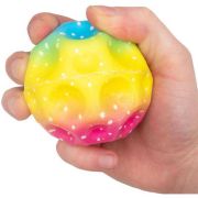 Minge Saritoare Hi Bounce Curcubeu 6.5 cm LG Imports LG4891 BBJLG4891_Roz/Galben/Albastru