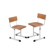 Scaun birou scolar reglabil pe inaltime, natur drm10239