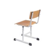 Scaun birou scolar reglabil pe inaltime, natur drm10239
