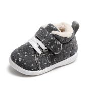 Pantofi imblaniti gri cu picatele albe LIHYW19-1-bo5