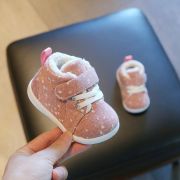 Pantofi imblaniti roz cu picatele albe LIHYW19-2-de7