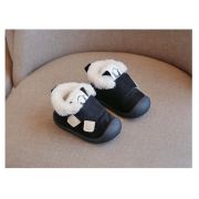 Pantofi negri imblaniti - Snow LIHYW21-4-de4