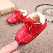 Pantofiori rosii imblaniti pentru fetite - Bella LIHYW02-1-p31