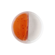 Plastilina saritoare Neon 2 culori 7x6cm LG Imports LG9421 BBJLG9421_Alb/Portocaliu