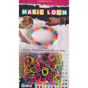 Set creativ elastice Magic Loom cu bratara si accesorii incluse,  315 piese CMP CMPEC3260 BBJCMPEC3260_Initiala