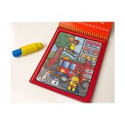 Apa magica carnet de colorat vehicule melissa and doug - okemd5375