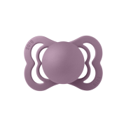 Bibs - suzeta supreme latex, tetina simetrica, 0 luni +-mauve bbb510300c