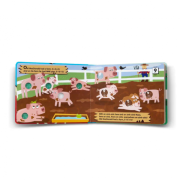 Carte-joc in limba engleza ferma cu butoane - okemd31341