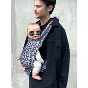 Isara quick full buckle carrier pentru tiba+marl leopard