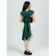 Marsupiu isara quicktie evergreen linen