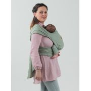 Marsupiu isara quicktie sage green linen