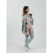 Marsupiu isara quicktie sage green linen