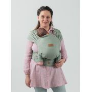 Marsupiu isara quicktie sage green linen