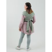 Marsupiu isara quicktie sage green linen