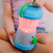 Lampa de jucarie cu lumini si sunete colectia sa exploram natura - okemd30837