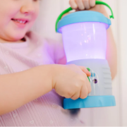Lampa de jucarie cu lumini si sunete colectia sa exploram natura - okemd30837