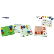 Mozaic jumbo pentru activitati matematice miniland - okeml31785