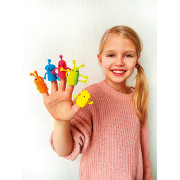 Set 27 figurine pentru deget prietenii veseli - okebel53188