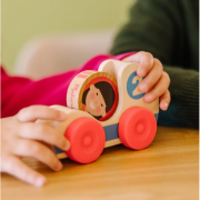 Set de doua masinute din lemn colectia go tots - okemd30737