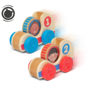 Set de doua masinute din lemn colectia go tots - okemd30737