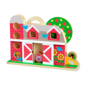 Set de joaca din lemn acrobatii la ferma colectia go tots - okemd30740