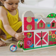 Set de joaca din lemn acrobatii la ferma colectia go tots - okemd30740