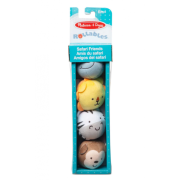 Set de jucarii pentru bebelusi animale safari - okemd30733