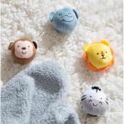Set de jucarii pentru bebelusi animale safari - okemd30733