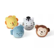 Set de jucarii pentru bebelusi animale safari - okemd30733