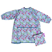 Baveta lunga cu buzunar - copacei colorati