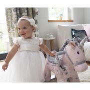 Little Bird Told Me - Celeste  Fae Rocking Unicorn Toy, Ride On Unicorn, Pentru Copii De Peste 9 Luni, Jucarie Moale Unicorn Cu Balansoare Din Lemn, Tesaturi Senzoriale Pentru Fetite Pjblb3074