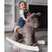 Little Bird Told Me - Norbert Rocking Donkey, Pentru Copii De Peste 9 Luni, Balansoare Din Lemn, Tesaturi Senzoriale Pentru Fetite Si Baieti Pjblb3088