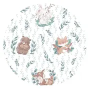 MimiNu - Set 2 cearceafuri cu elastic pentru patut leagan sau patut co-sleeper, 90x50 cm, Din bumbac, Material certificat Oeko Tex Standard 100, White and Lulu Natural BYN6426972024037