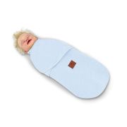 MimiNu - Sistem de infasare bebe, 0 - 3 luni, Din tesatura thermofrotte, Blue BYN6426972023290
