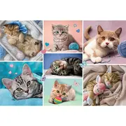 PUZZLE TREFL 100 IN LUMEA PISICILOR VIV16420