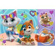 PUZZLE TREFL 24 MAXI 44 DE PISICI PISICILE FERICITE VIV14350