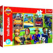 PUZZLE TREFL 24 MAXI POMPIERUL SAM VIV14356