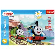PUZZLE TREFL 24 MAXI THOMAS TOM SI PERCY PE LINII VIV14354