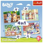 PUZZLE TREFL 4IN1 BLUEY SI LUMEA EI VIV34637