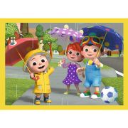 PUZZLE TREFL 4IN1 COCOMELON PREZENTAREA FAMILIEI VIV34647