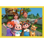 PUZZLE TREFL 4IN1 COCOMELON PREZENTAREA FAMILIEI VIV34647