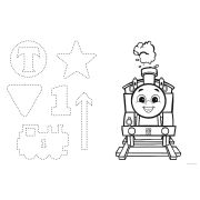 PUZZLE TREFL PRIMO SUPER GIANT 15 THOMAS VIV42008