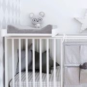 Saltea Pentru Masa De Infasat Bebe, Husa Detasabila Bumbac, Woodies,  72 X 47 Cm Pjb1074