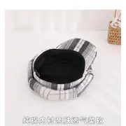 Bereta in carouri gri pentru fetite - Chic MDHT2023-58-2-ca2