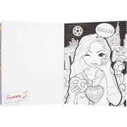 Carte de colorat 40 teme Top Model Colour and Design Depesche PT12451 BBJPT12451_Initiala